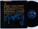 ERIC DOLPHY & BOOKER LITTLE Memorial Album PRESTIGE LP