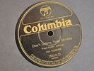 Gid Tanner Columbia 15010 Don’t Grieve Your Mother