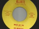 DOOWOP R&B--1ST PRESS--MAGNETICS-- WHERE ARE YOU  -HEAR BOTH-1962 ALLRIGHT