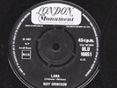 ROY ORBISON LANA 45 LONDON 1963