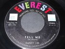 Randy Lee: Tell Me / So Wrong 45 - Everest - Teen
