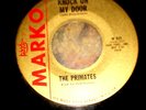 N.Y. GARAGE 45 THE PRIMATES ON MARKO RECORDS 923 
