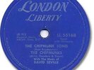 The CHIPMUNKS Christmas 78 RPM Record. The Chipmunk Song