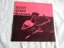 ZOOT SIMS   QUARTETS   PRESTIGE  446W.50 TH ST. N.Y.C.   RVG