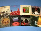 RUSH----8 ROCK ALBUMS----HEMISPHERES+ CARESS OF STEEL+ MOVING PICTURES+  LIVE