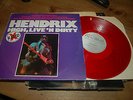 5689 Jimi Hendrix High Live & Dirty Red Vinyl Ex Con