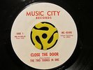 Rare SWEET SOUL/FUNK 45 Two Things In One-Close The Door-Music City M- HEAR
