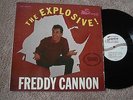 Freddy Cannon, Original First LP Record, 1960, Swan S-502, Stereo, The Explosive
