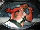 QUEEN FREDDIE VERY RARE SHAPED INTERVIEW PICTURE DISC.UNCUT- NR MINT