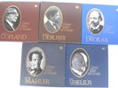 5 Boxed LP Sets Time Life Great Men of Music Sibelius Debussy Dvorak and More