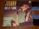 JOHNNY HALLYDAY - QUE JE T'AIME , PORTUGAL EP RARE