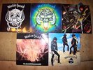 Motorhead: 5 LPs (No Sleep,Ace of Spades,Bomber,Overkill,same)