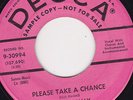 VOCAL GROUP 45 RPM - FRANKIE VALLY  on DECCA  RECORDS (PROMO)
