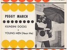 PEGGY MARCH Young Men Hear Me SWEDEN ONLY 45 Kilindini Docks GIRL GROUP popcorn