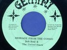 1277 BOB SOUL & UNITED STARS-MESSAGE FROM THE CONGO-GEMINI-REGGAE 45 7