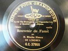 78rpm MISCHA ELMAN Violin - DRDLA+GOUNOD - G&T 1st STAMPER RECORDED 1906