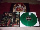 SLAYER - REIGN IN BLOOD - GREEN VINYL - HAND-NUMBERED -  import lp record