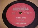 Rockabilly 78 Imperial 5463 Ricky Nelson  