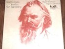  Sanderling RARE 4LP BOX 1ED EURODISC WHITE NM Symph Brahms