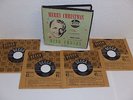 BING CROSBY & The Andrews Sisters Merry Christmas 4x 45 SET Decca NM White Xmas