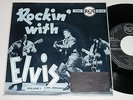 Ultra rare Elvis Presley EP Rockin' With Belgium Disel label 1956 VG++/VG++