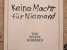 Doppel-LP: TON STEINE SCHERBEN: Keine Macht für Niemand (David Volksmund 1972)