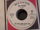 ROSE VALENTINE I've Gotta Know Right Now RARE RCA DJ SOUL 45 When The Heartaches