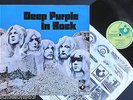 DEEP PURPLE IN ROCK UK 1ST LP 1970 NO EMI RARE HARVEST LAMINATED G/F SLEEVE