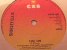 SHIRLEY ELLIS   SOUL TIME ** UK CBS 45 BLUE VINYL