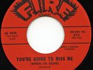 Hear - Rare R&B/Soul Original 45 - Chuck Bradford - You're Going To Miss Me - M-
