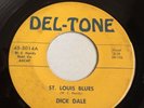 Dick Dale - St Louis Blues / Jessie Pearl 45 Del-Tone 5014 Surf Garage Rock ORIG
