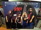 SLAYER DECADE OF AGGRESSION LIVE RARE 2LP 1° PRESS 1991 DEF AMERICAN MADE ITALY