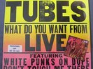 THE TUBES: What Do You Want From LIVE. 1978 2-LP GF. Sealed Promo w/Stickers