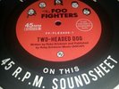 Foo Fighters Rare Promo Flexi Cardstock Two-Headed Dog Single Sonic Highways