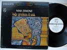 NINA SIMONE - HIGH PRIESTESS OF SOUL - RARE MONO WHITE LABEL PROMO LP EX+