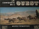 COFFRET LA CONQUETE DE L'OUEST. LIVRE+45T MARIE LAFORET. EN TRES BON ETAT