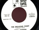 DEENA JOHNSON. THE BREAKING POINT / MAMA'S BOY. DJ WLP 45.NORTHERN SOUL. HEAR