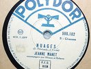 78 TOURS/JEANNE MANET/NUAGES/DJANGO REINHARDT/POLYDOR 590102/WEENO et ROBERTO