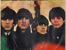 BEATLES 1965 RARE STICKER + LANGUETTE ORIGINAL FRENCH ODEON OSX 228 LP 33T