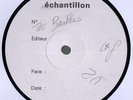 BEATLES test pressing echantillon FRENCH PARLOPHONE 7911371  LP 33T