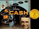 JOHNNY CASH With His Hot And Blue Guitar LP SUN 1220 microgroove orig ROCKABILLY
