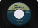 ROYALS: I FEEL SO BLUE / THE SHRINE OF ST. - ORIGINAL GOLD TOP FEDERAL R&B 45rpm
