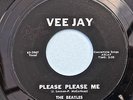 The BEATLES 45 Please Please Me VEE JAY 581 VG+  1964 ORIGINAL