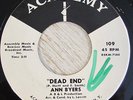 Ann Byers 45 ACADEMY Dead End NORTHERN SOUL LISTEN