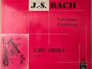 Very rare : BACH - Jorg Demus - Goldberg variations - Vega c30a5