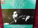 Sibelius Chausson Debussy Ginette Neveu UK HMV 4 LPs