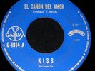 KISS - Love gun / Christine Sixteen MEXICAN 7