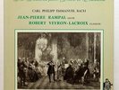 RAMPAL, VEYRON-LACROIX - CPE BACH 6 sonatas ORPHEE LP stereo EX++