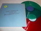 Led Zepp  live on blueberry hill  red & marbled green   2 lps  blimp   tmoq