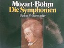 Mozart Symphonien 1-41 Berliner Philharmoniker K. Böhm 15 LP DG 2720086   NM-M